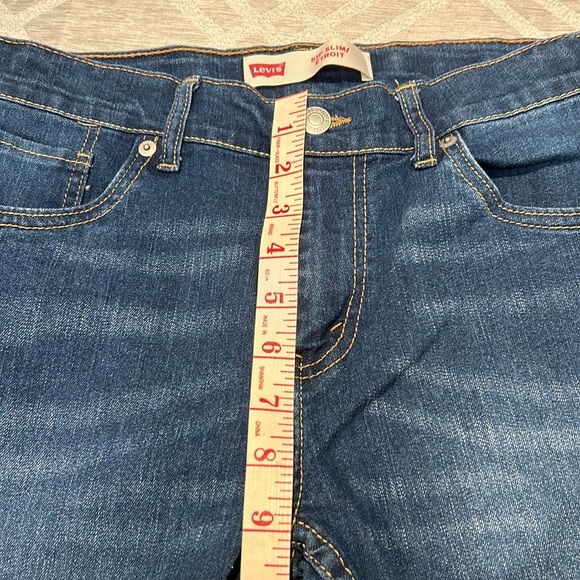 Levis 511 Slim women Jeans size regular 16 W28 L30 dark blue 16 fits XL - Picture 8 of 11